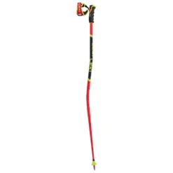 Bâtons De Ski Leki Worldcup GS 3D Bright Red / Black
