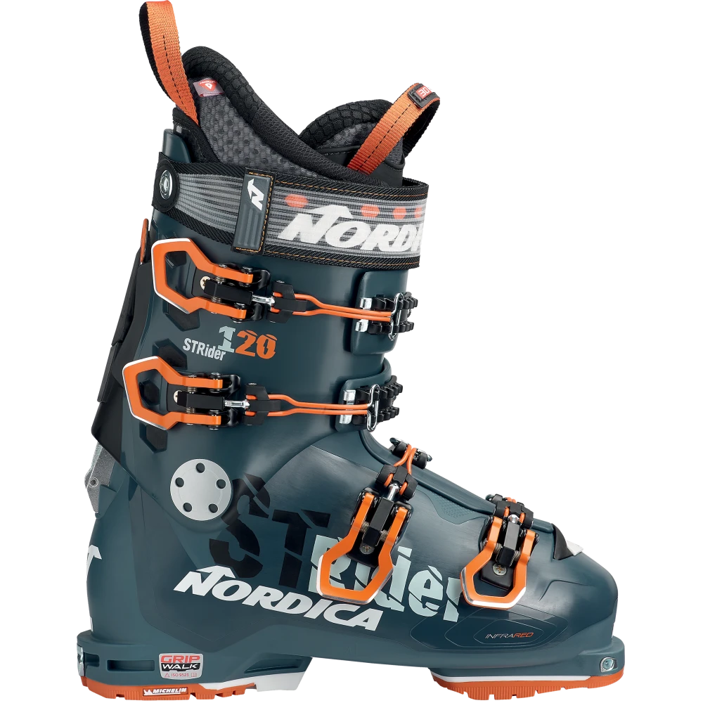 Chaussures De Ski Nordica Strider 120 Dyn Green/orange/black 3 Chaussures De Ski Nordica Strider 120 Dyn Green/orange/black