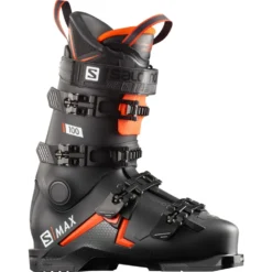 Chaussures De Ski Salomon S/max 100 Black / Orange