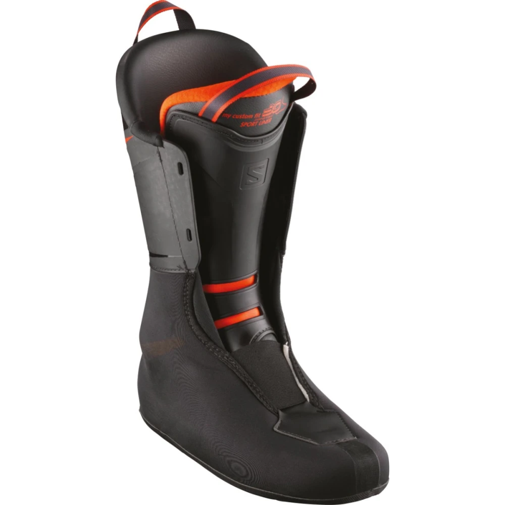 Chaussures De Ski Salomon S/max 100 Black / Orange 6 Chaussures De Ski Salomon S/max 100 Black / Orange – Image 4