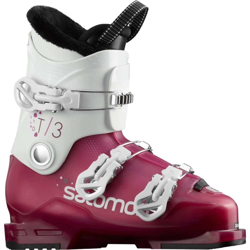 Chaussures De Ski Salomon T3 Rt Girly Pink / White 3 Chaussures De Ski Salomon T3 Rt Girly Pink / White