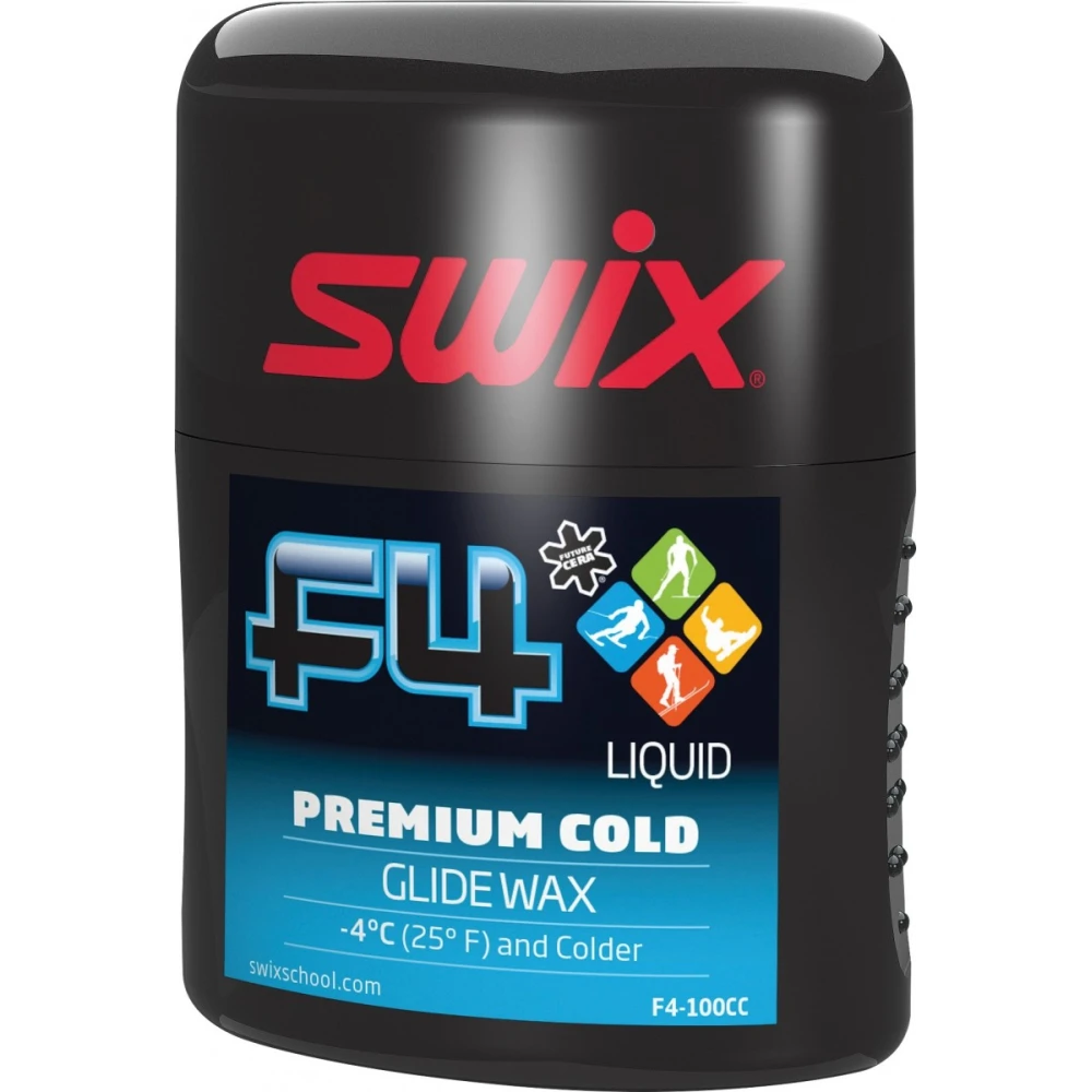 Fart Liquide Swix F4 Premium Cold 100ml Bleu 3 Fart Liquide Swix F4 Premium Cold 100ml Bleu